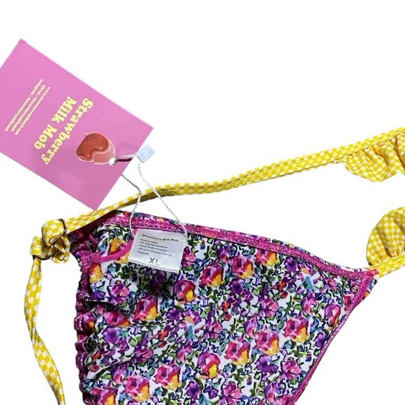 Strawberry Milk Mob Marigold 2-piece Bikini NWT - XL - Picture 4 of 5